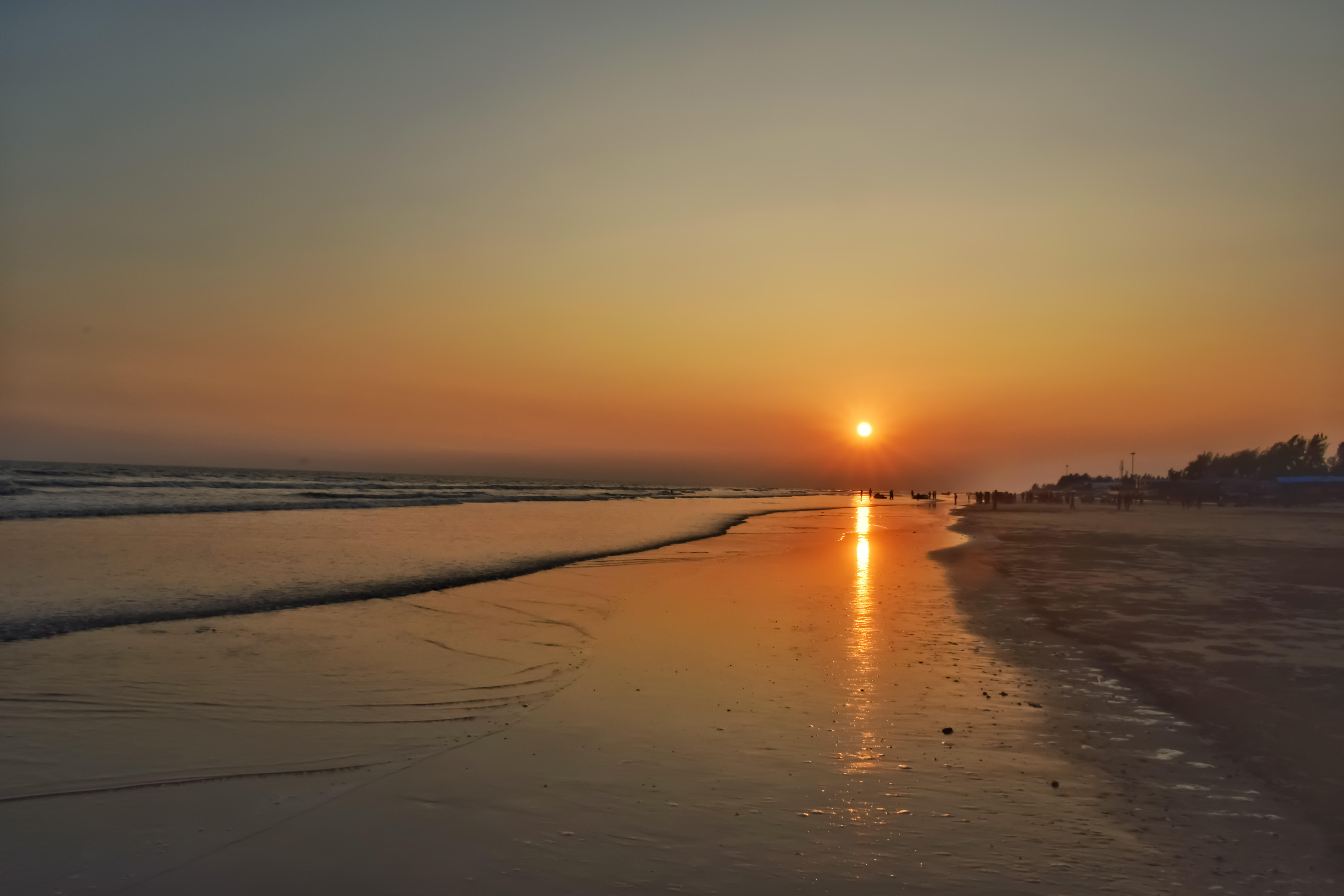 Sunset at Chandipur Beach