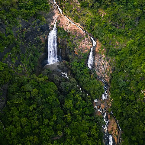 Aagaiya Gangai Waterfalls 