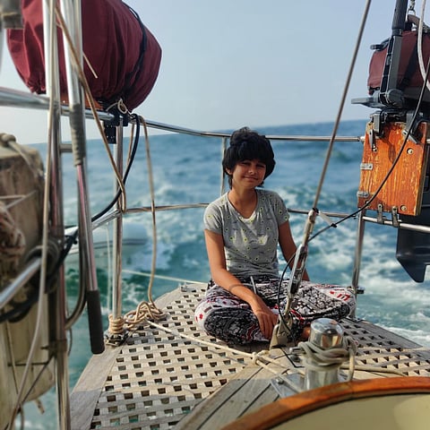 Vaidehi and Gaurav's daughter Kaeya joins them on the vessel during her vacations.