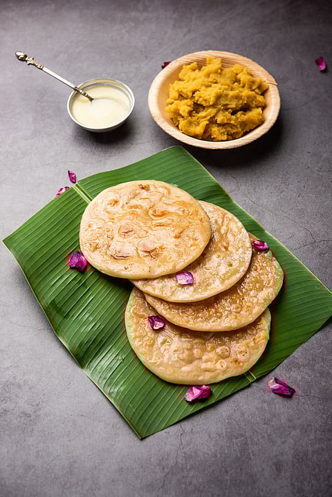 A serving of Puran Poli