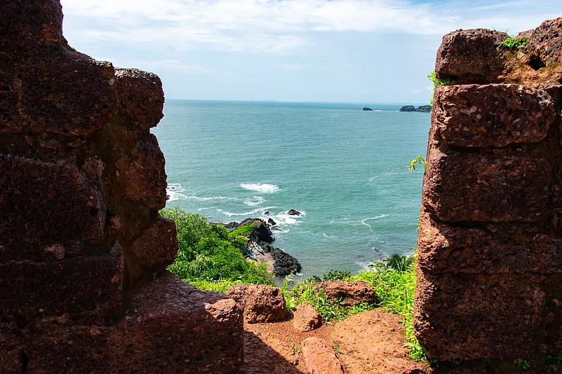 Cabo de Rama Beach boasts stunning views