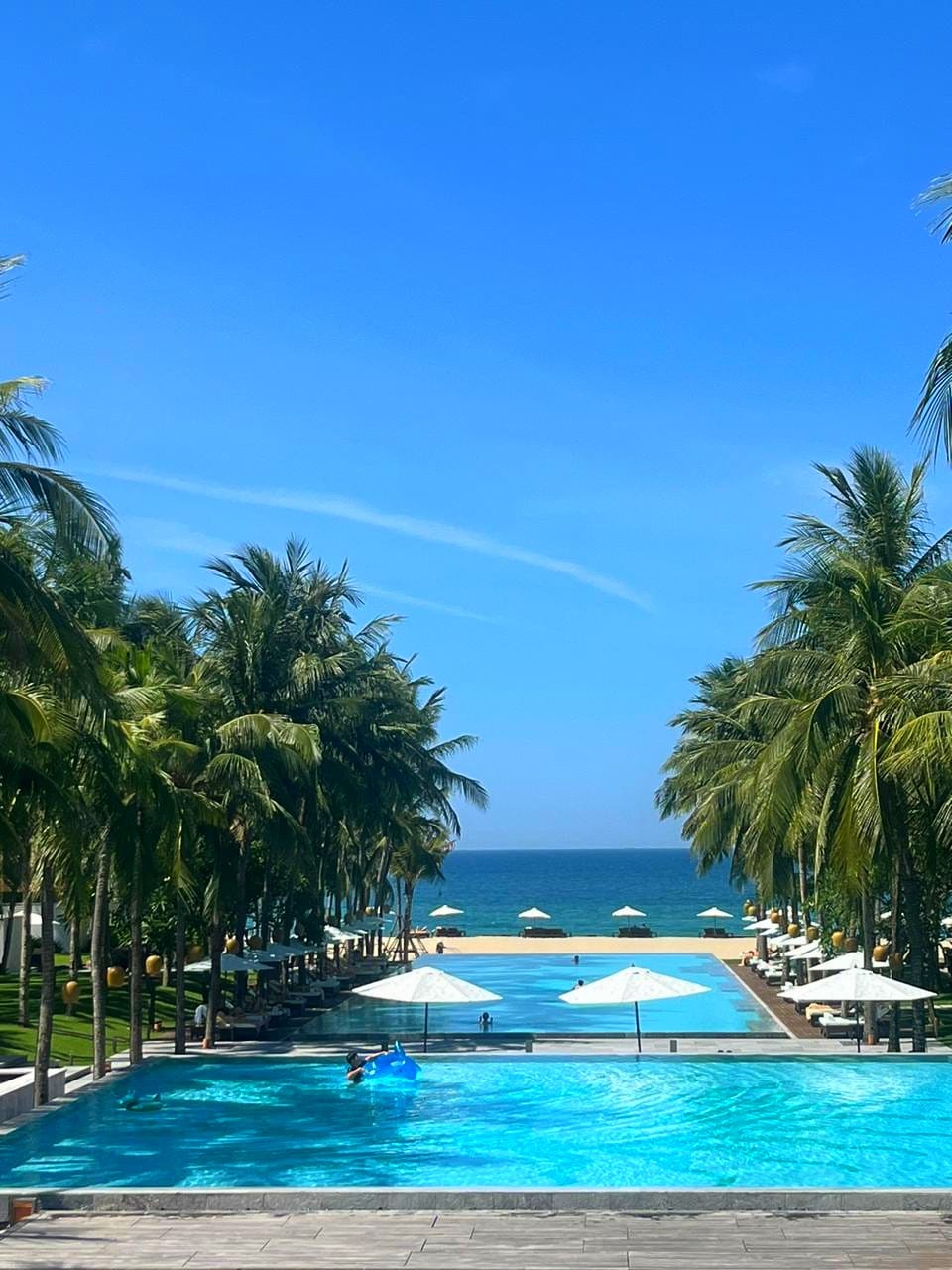 The array of amenities include diverse dining options, private pools, and a spa