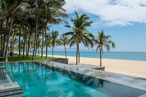 The Resort is nestled amidst 4,500 coconut palms