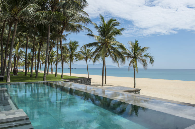The Resort is nestled amidst 4,500 coconut palms