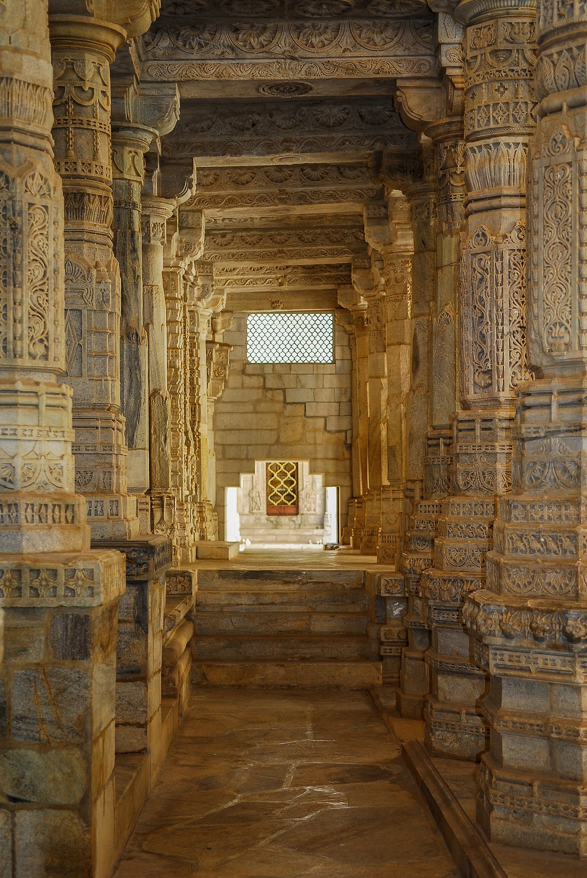 Inside Narlai Jain Temple 