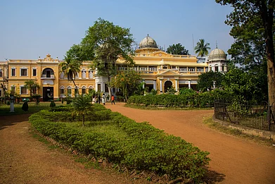 Shutterstock : Jhargarm Palace, a majestic heritage site in Jhargram, West Bengal