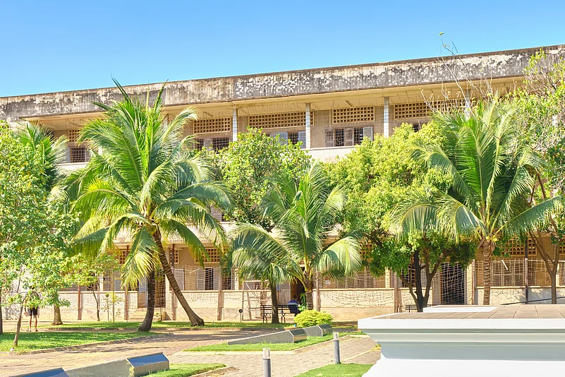 The Tuol Sleng Genocide Museum in Phnom Penh is a museum chronicling the Cambodian genocide