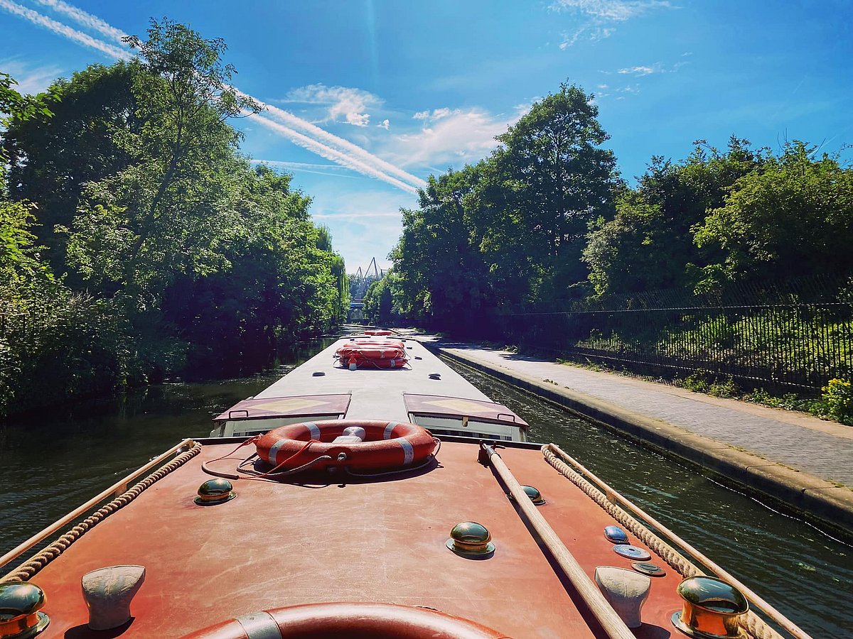 Hop onto a narrowboat and sail from Little Venice to Camden Town on the Regent’s Canal