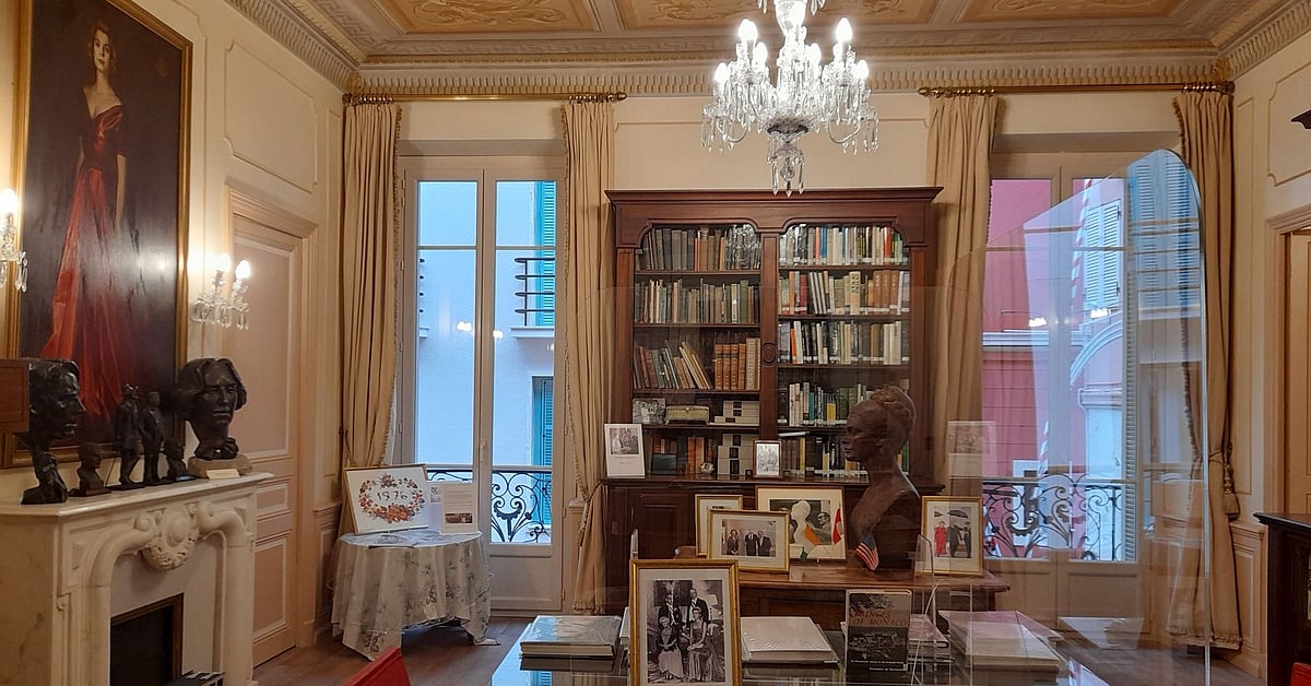 The Princess Grace Irish Library houses a collection of beautiful reference works and items of historical value