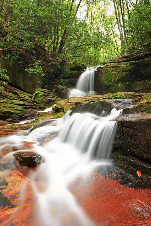 Raven Cliff Falls, North Georgia trails