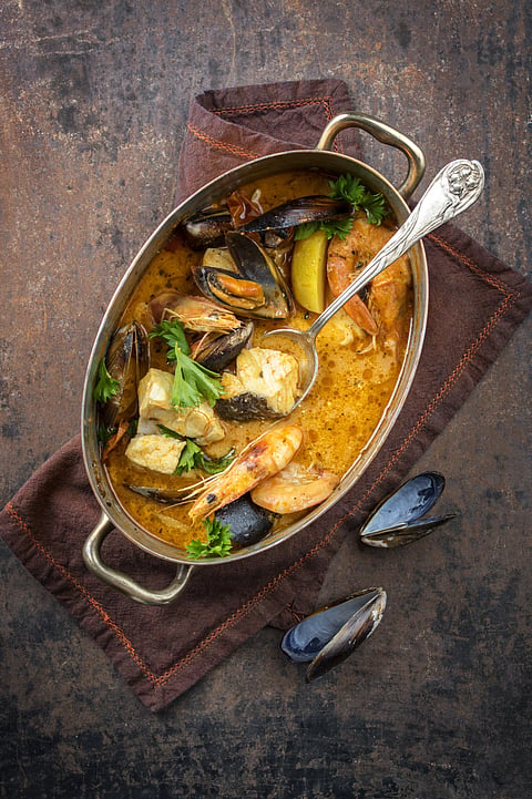 A potful of Cioppino