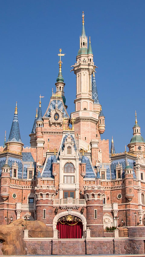A view of the Shanghai Disney Resort