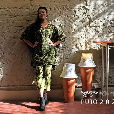 Aranya's prints are perfect for a boho look