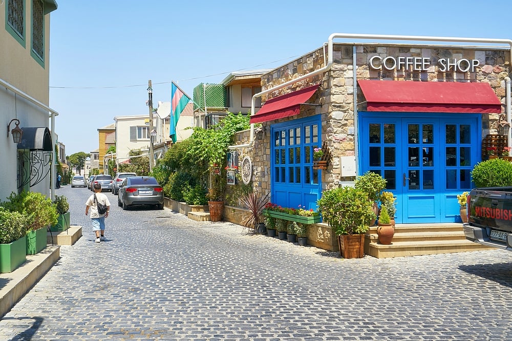 A street in Balakhani 