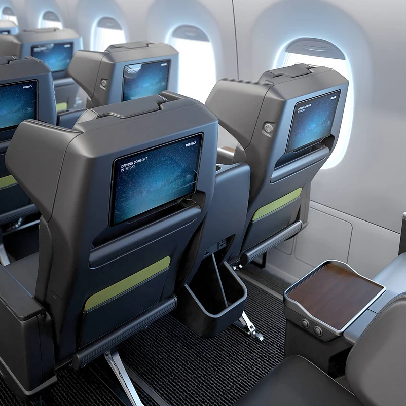 Business class seats will be manufactured by RECARO Aircraft Seating, a global market leader in the space
