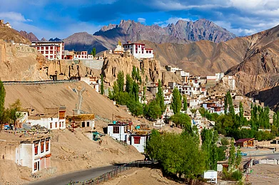 saiko3p/Shutterstock : Lamayuru village in Ladakh