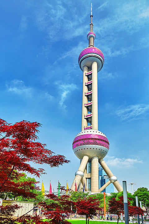 A look at the iconic Oriental Pearl Tower
