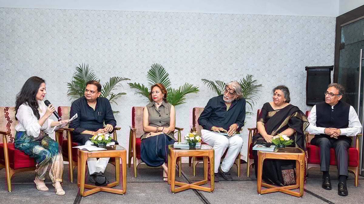 Book contributors at the launch event