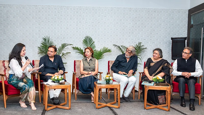 Book contributors at the launch event