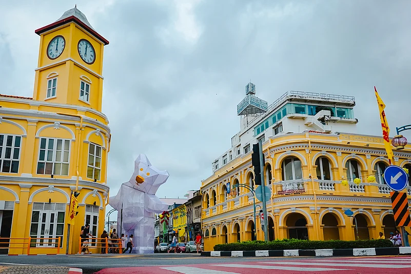 In Phuket Old Town