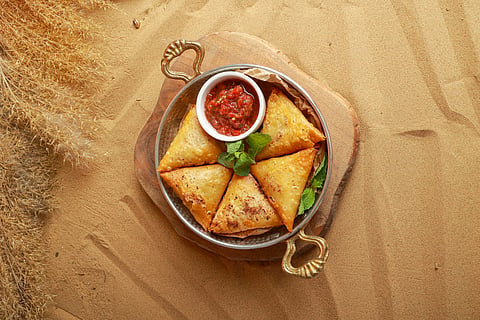 Sambusa is traditionally served during special occasions such as Ramadan, Christmas, and other festive celebrations