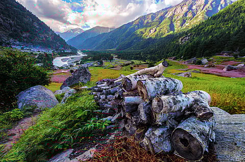 Rakcham is a small village of nomads in the apple town of Sangla in Himachal Pradesh