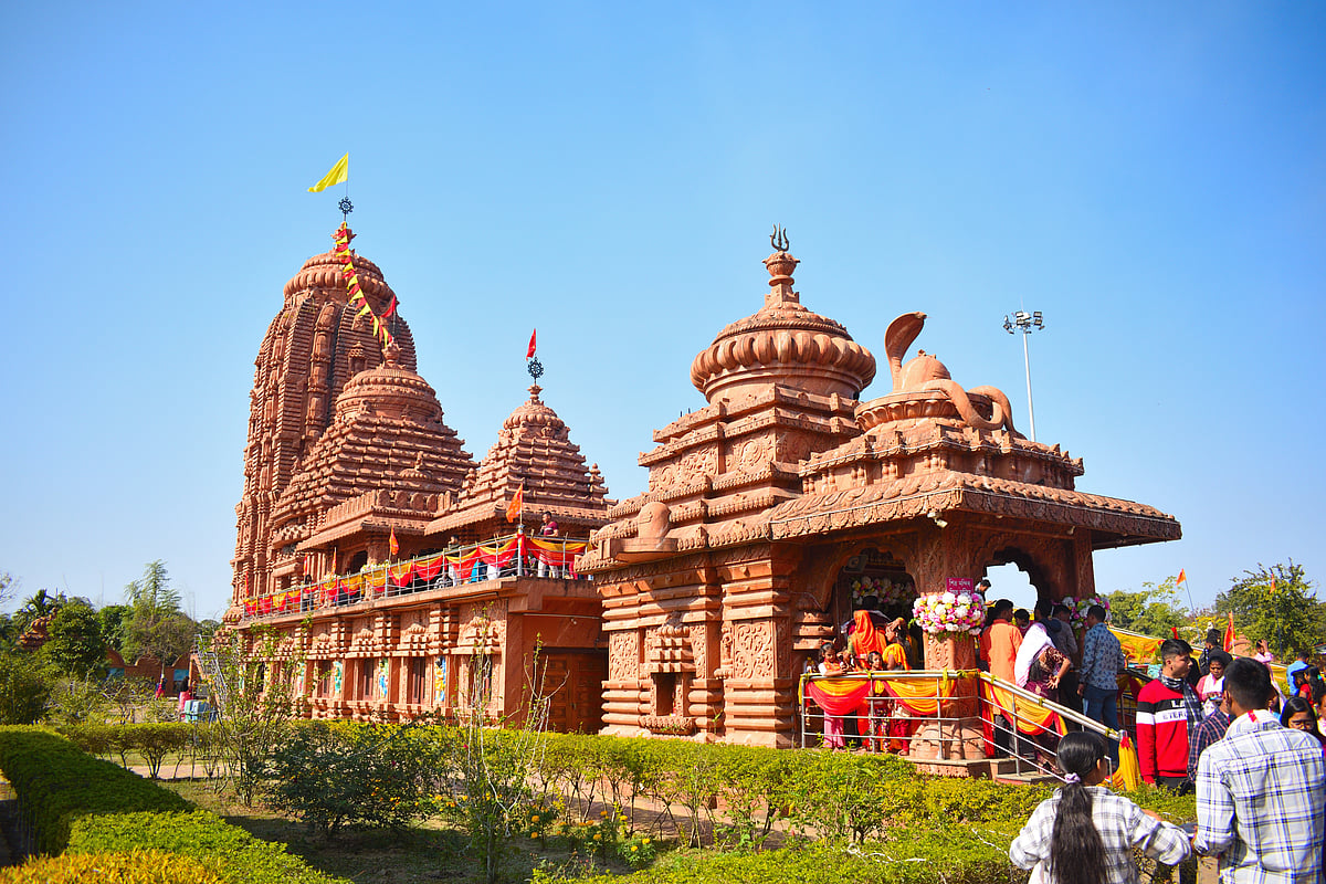A view of the majestic Jagannath Temple
