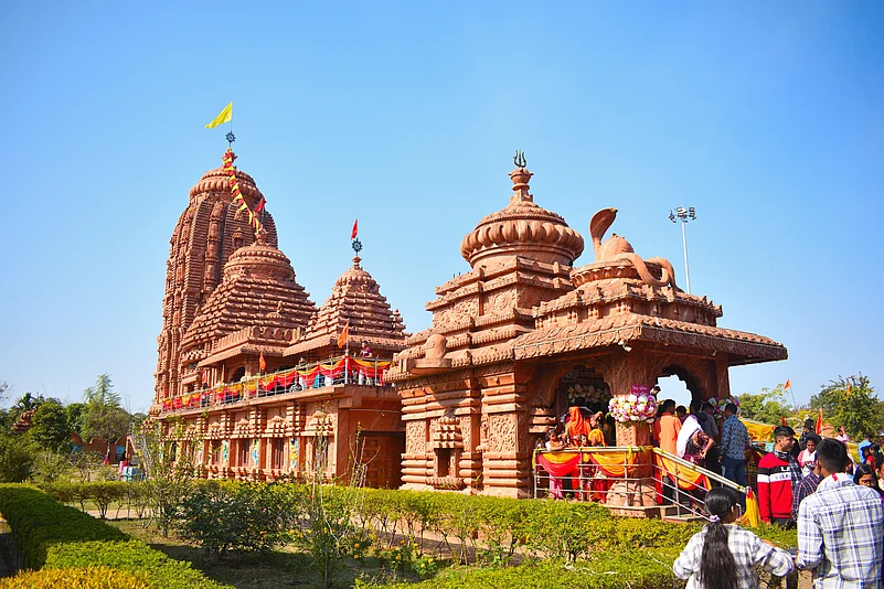 A view of the majestic Jagannath Temple