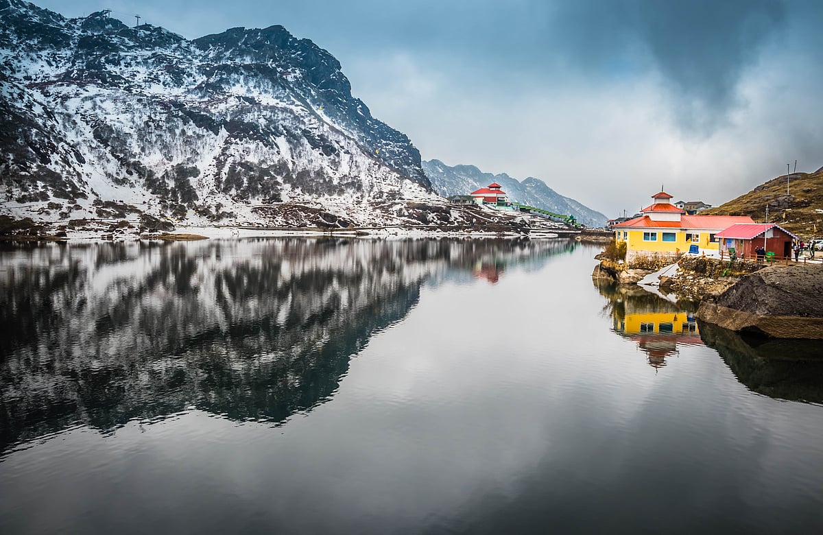 avishekray1/Shutterstock : Tsomgo Lake, also known as Tsongmo Lake or Changgu Lake, is a glacial lake in Sikkim