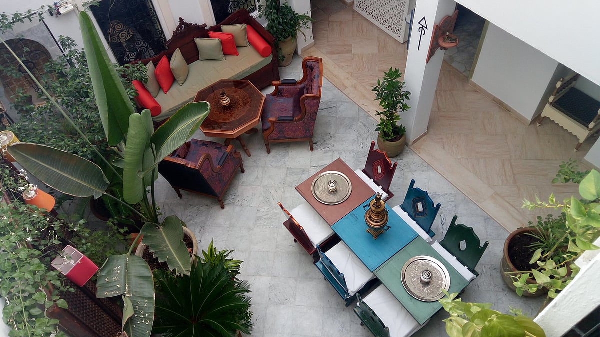 Inside the El Patio Courtyard House