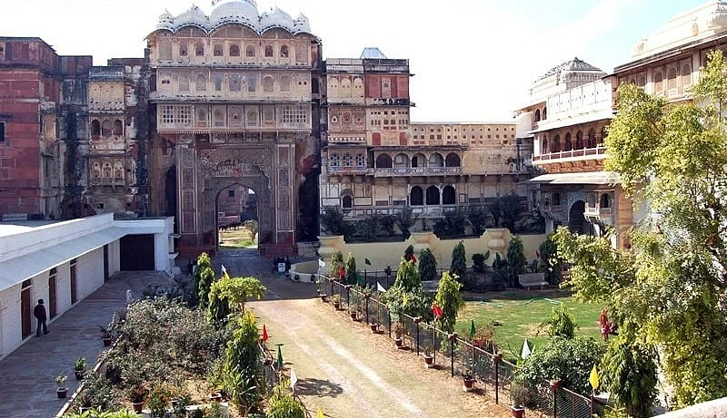 The palace has now been turned into a heritage hotel