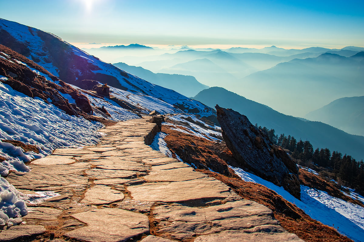 A trekking trail/Representational