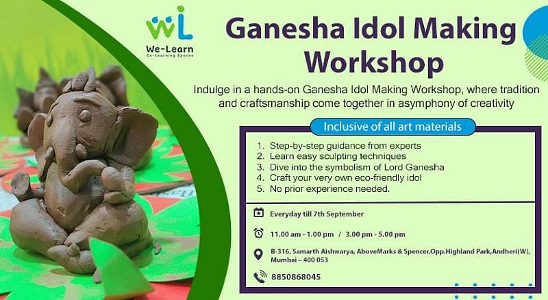 Create your own Ganesh with this idol making workshop