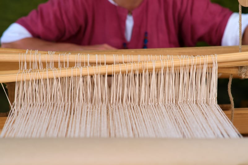 Traditional loin loom technique