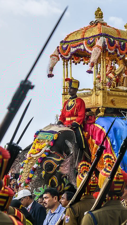 A procession in Mysuru