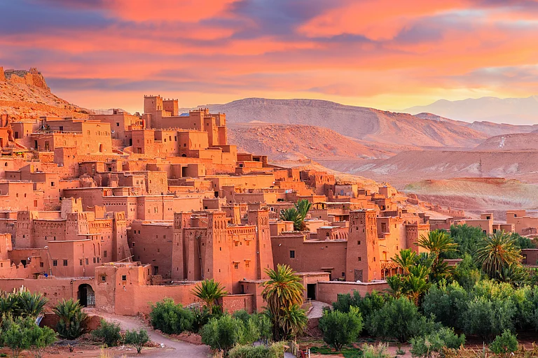 Morocco is a North African country bordering the Atlantic Ocean and Mediterranean Sea - Shutterstock