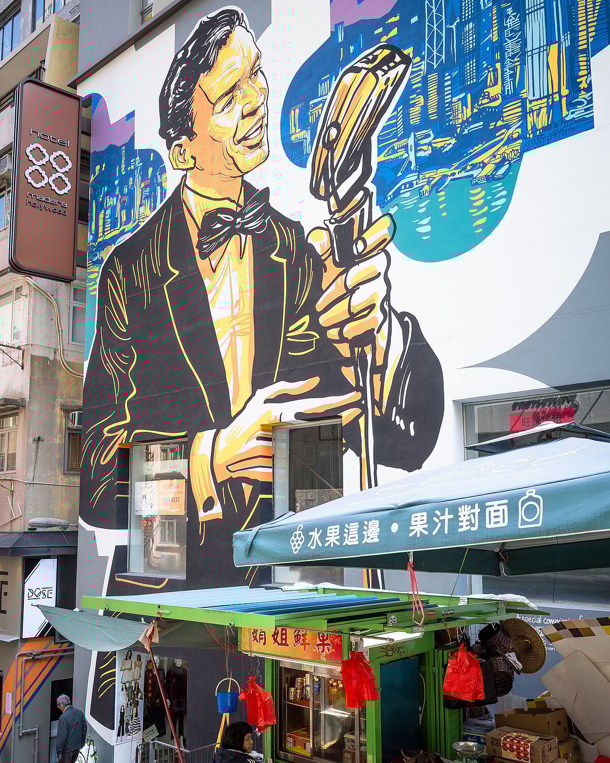 Hollywood Road near Sheung Wan is a vibrant neighbourhood 