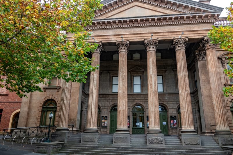The Capital Theatre building (1873), a premier performing arts theatre in Bendigo, Victoria