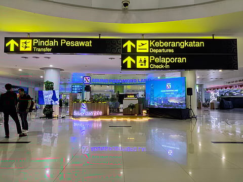 Indian citizens do not need a transit visa when passing through Indonesia