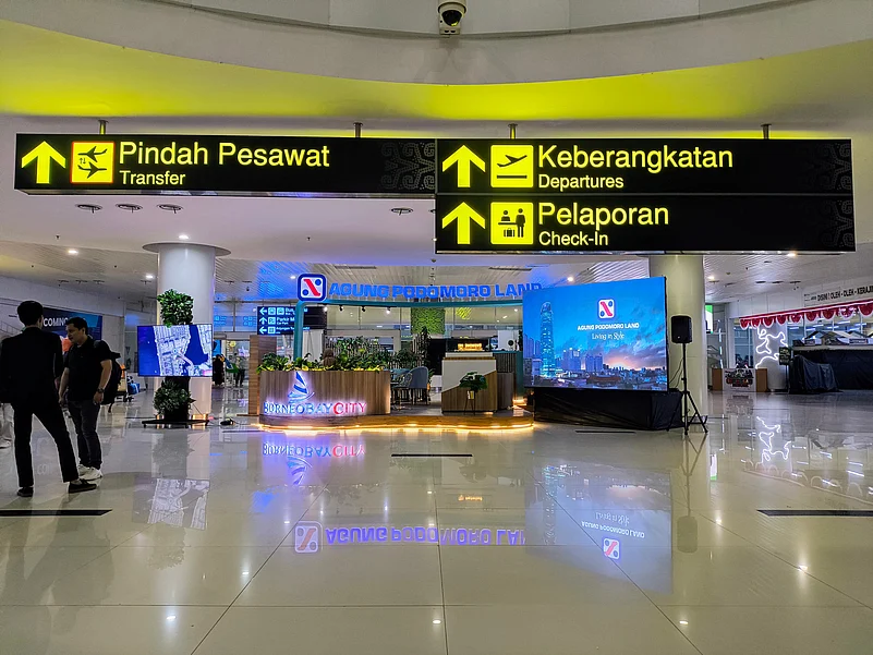 Indian citizens do not need a transit visa when passing through Indonesia