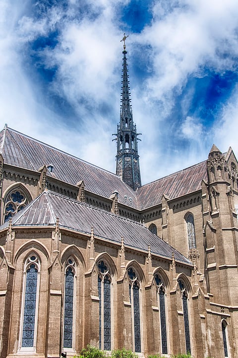 A view of the Grace Cathedral of San Francisco