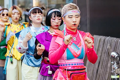 FiledIMAGE/Shutterstock : Street life portraits of amazing fashion and culture, including cosplay in Harajuku, Tokyo, Japan