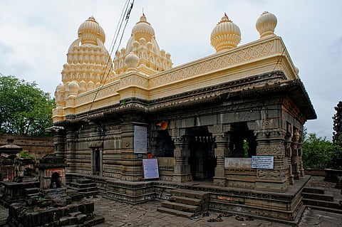 Architectural details of the temple