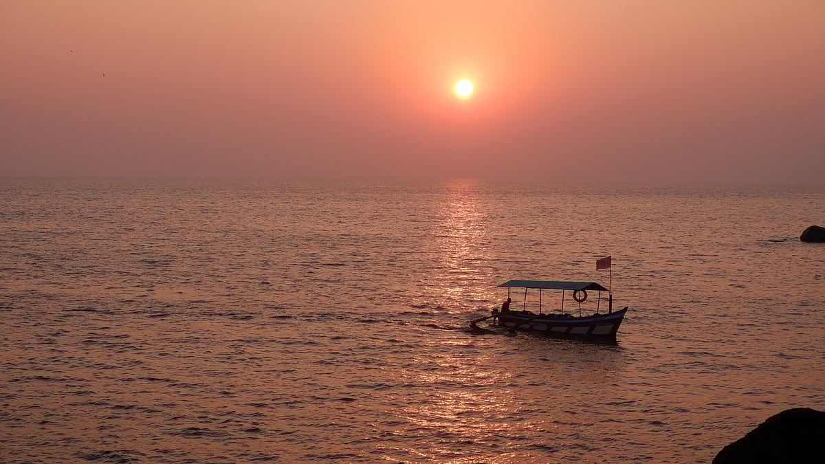 Sunset at Butterfly Beach, Goa