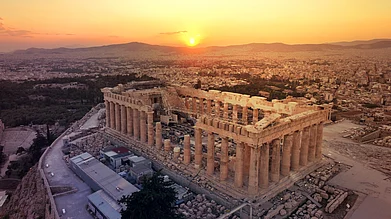 Aerial-motion/Shutterstock : The Acropolis in Athens