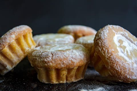 Creamy Azorean custard tarts Queijadas da Vila 