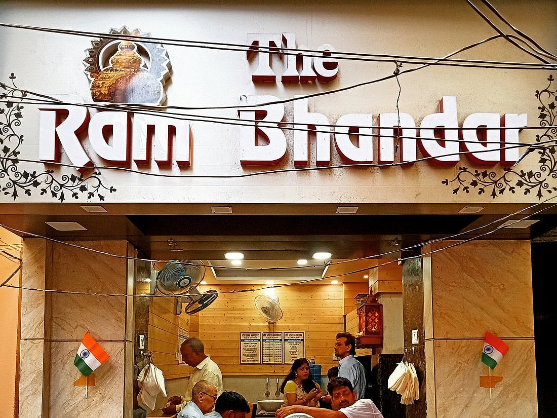 The best place for kachori sabzi is at The Ram Bhandar
