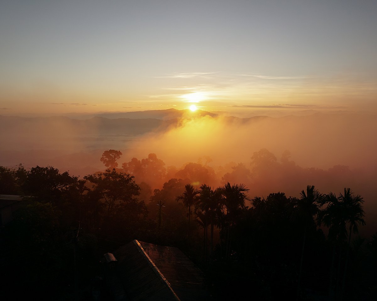 Sunrise at the Jampui Hills