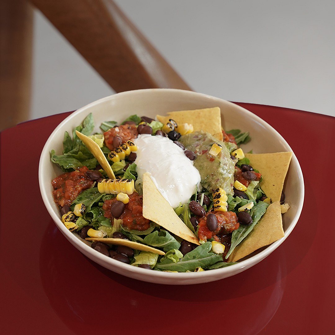A shot of delicious Taco Salad at “Put On A Show Mexico” festival