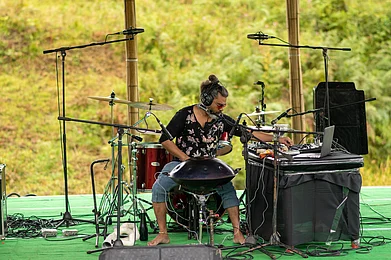 AP Club/Shutterstock : A performance at Ziro Music Festival